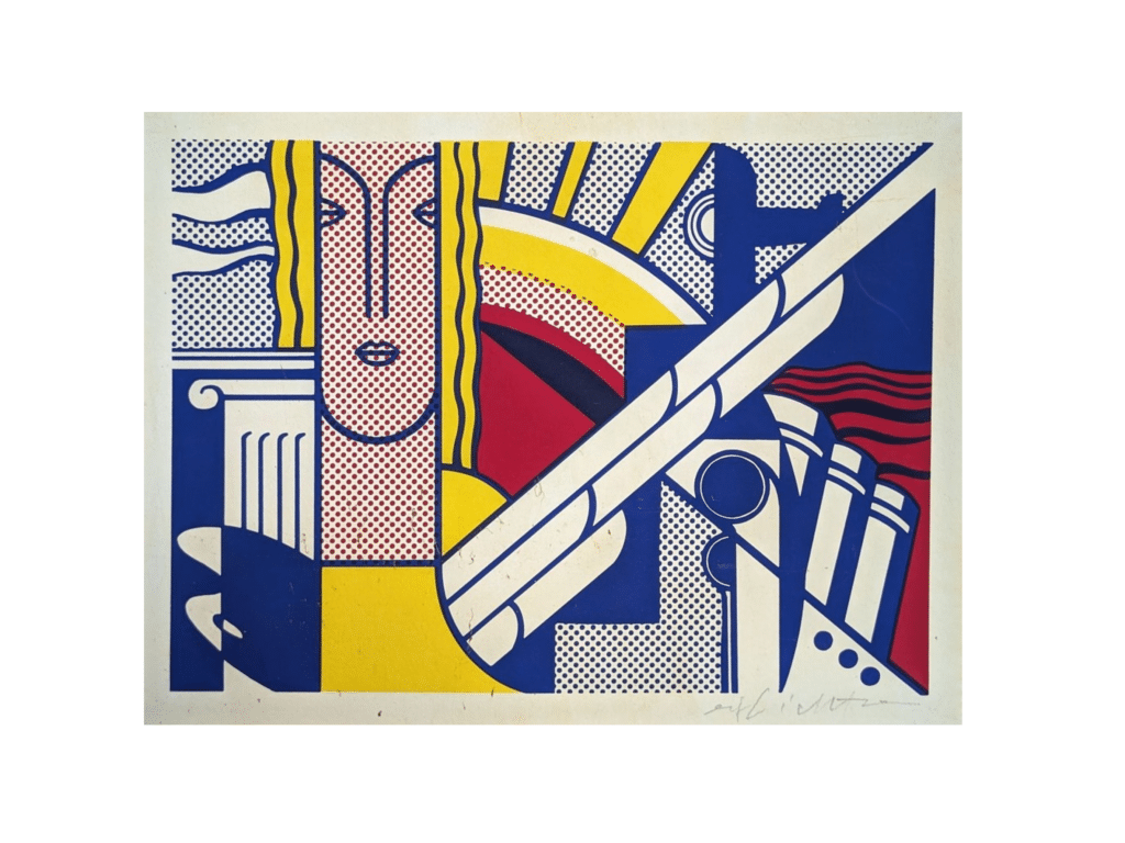 roy_lichtenstein_moder_art_poster_signed