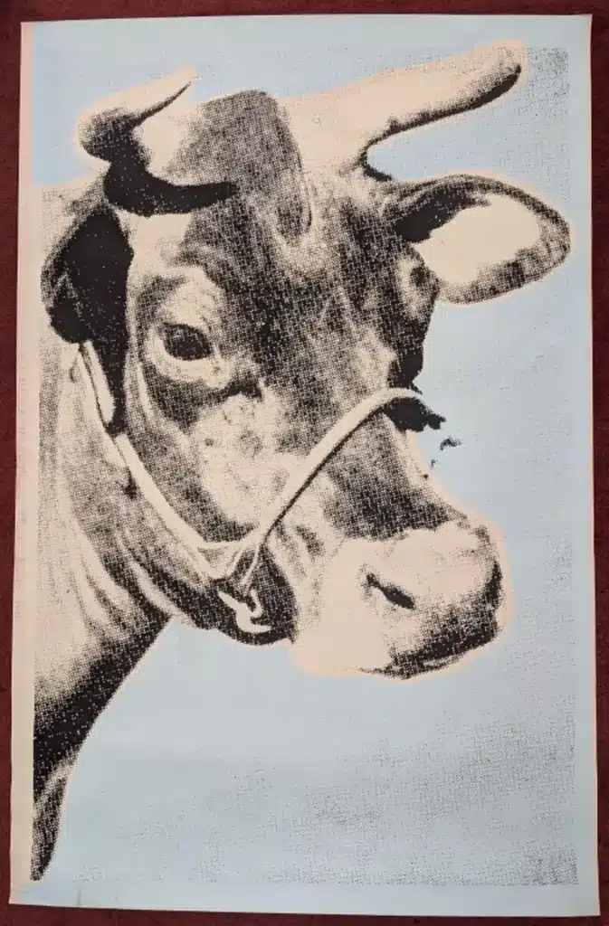 Andy Warho Cow 1971
