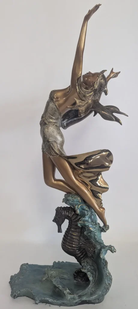 Angelo Bassso Bronze Galatea